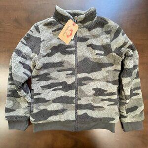 Appaman Youth Fleece Camo Jacket Size 14